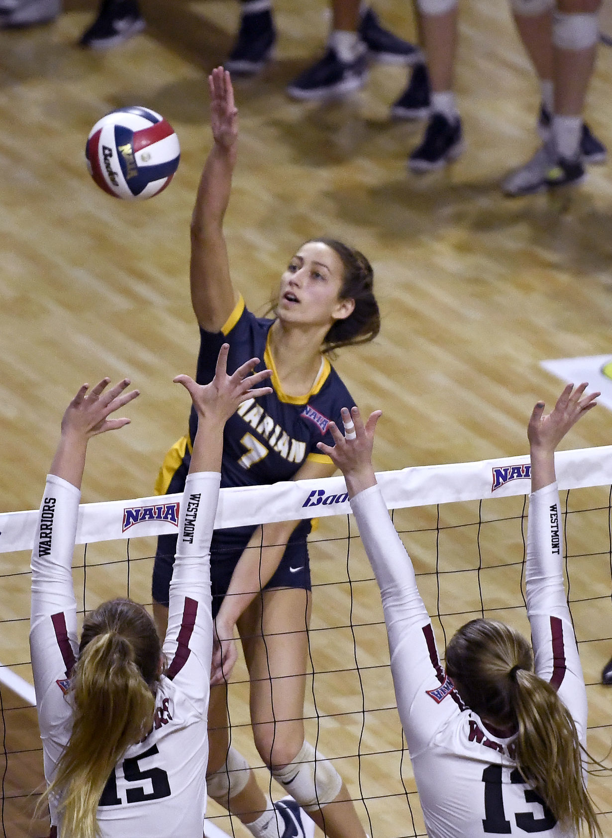 Marian defeats Westmont 3-0 for NAIA volleyball championship title